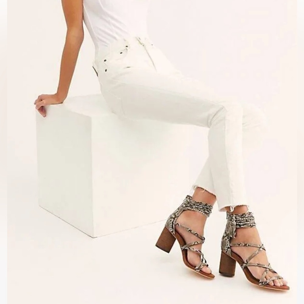 Jeffrey Campbell | Despina | Snake Print Heels | Size 6